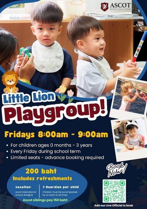 The Little Lion Playgroup at Ascot International School