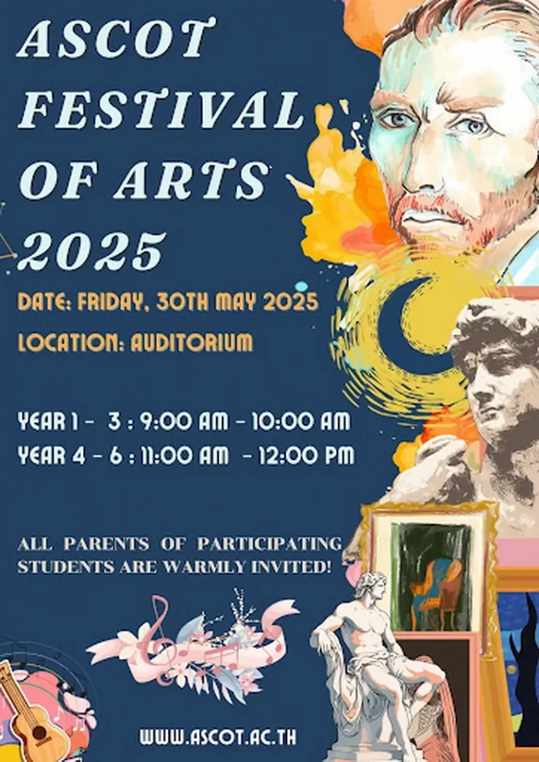 The Festival of Arts from Ascot International School Bangkok Students