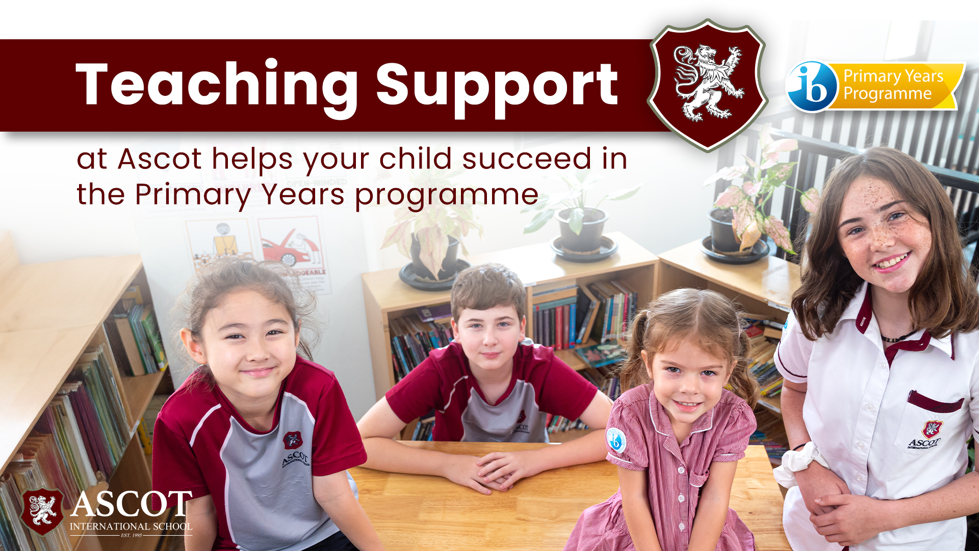 How teaching support at Ascot helps your child succeed in the PYP