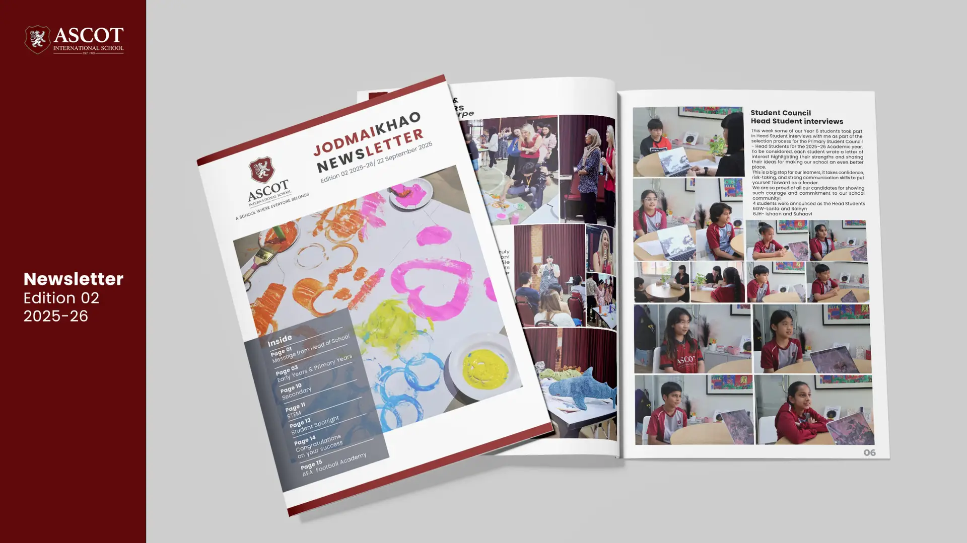 Newsletter Edition 02 2025-26 ascot international school