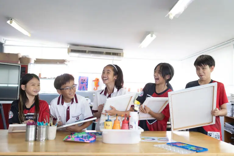 Primary years programme student having fun at ascot