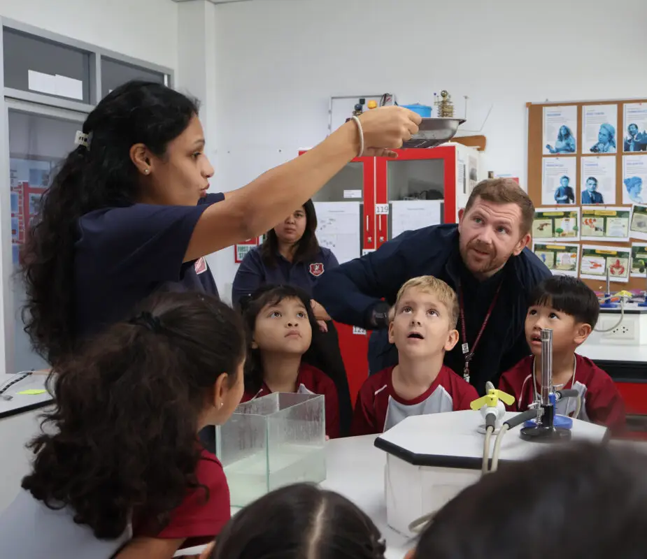 PYP student learning science - Primary years programme at ascot