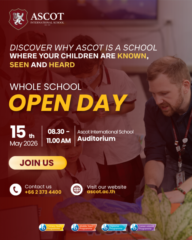 Open Day whole school