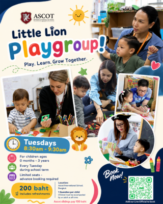 International Playgroup in Bangkok | Little Lion Playgroup 2026
