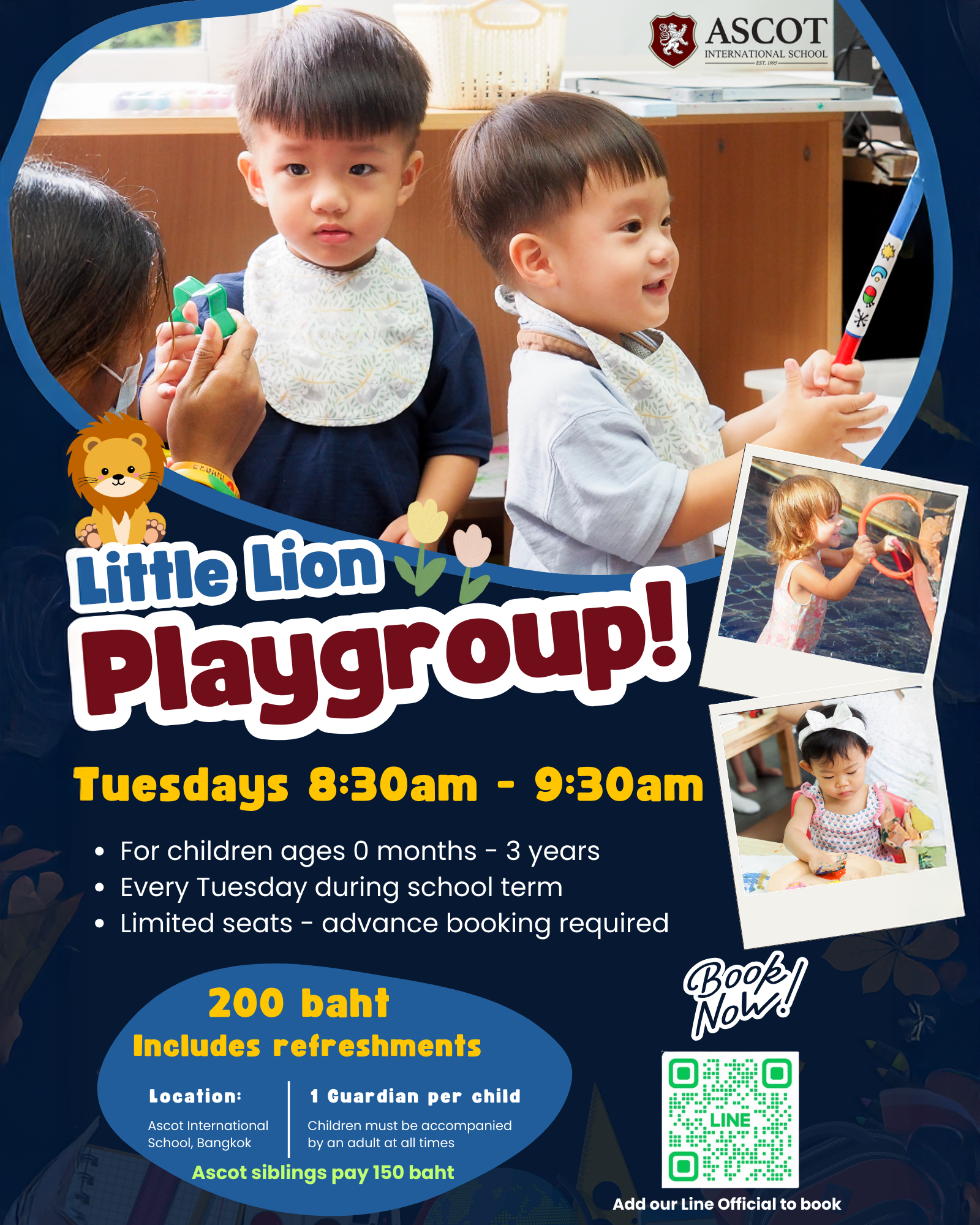 International playgroup in Bangkok at Ascot International School