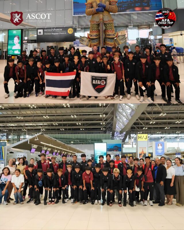 AFA Represents Thailand in China Ascot Football Academy Takes the International Stage (2)
