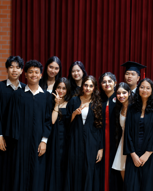 Graduation of Ascot Student Year 13