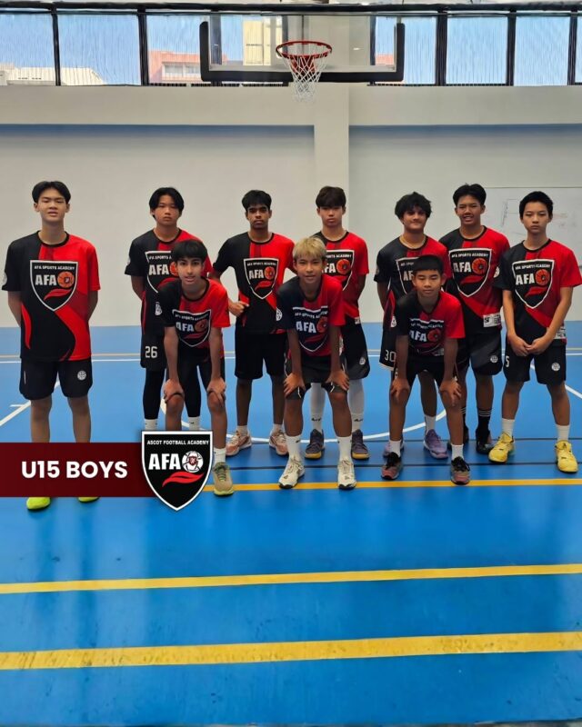 Ascot Basketball team U15 boys at TISAC