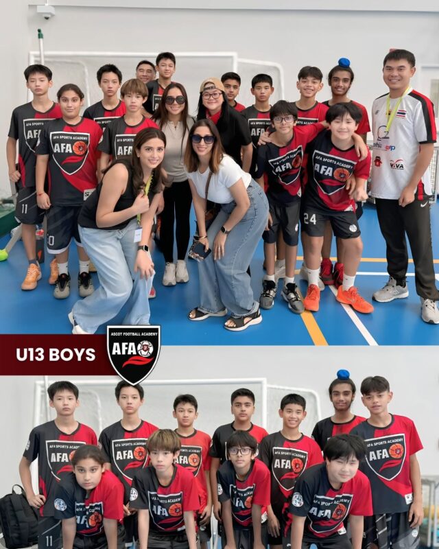 Ascot Basketball team U13 boys at TISAC