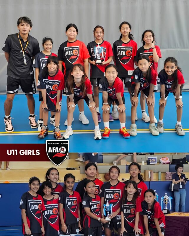 Ascot Basketball team U11 Girls at TISAC