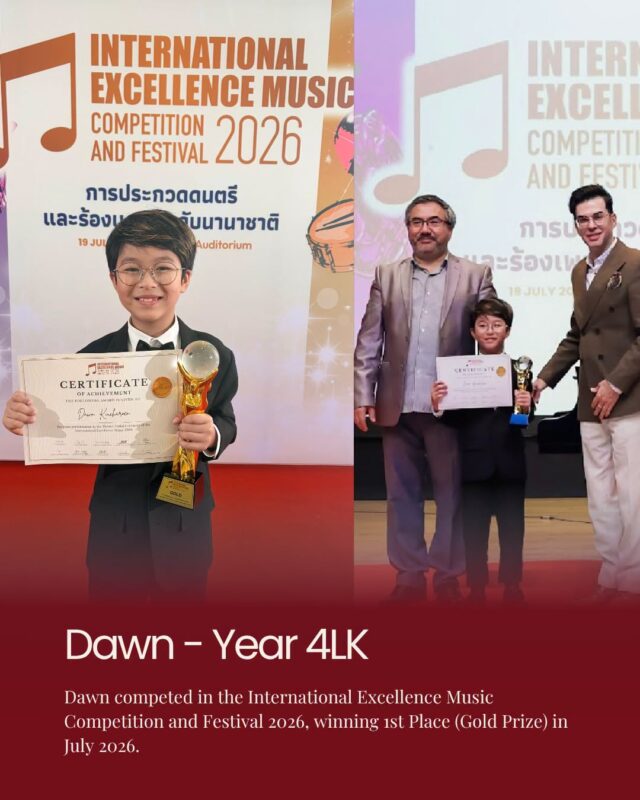 Dawn Wins Gold Prize at International Excellence Music Competition 2026