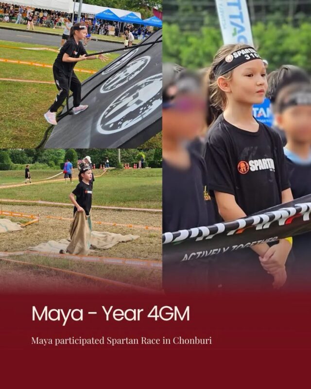 Maya Year 4GM Takes on the Spartan Race in Chonburi